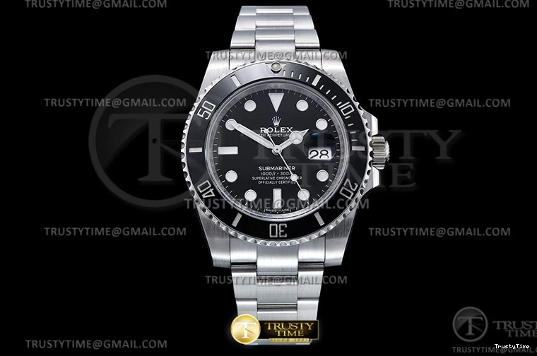 0324 Fashionable ROLSUB0417A – Submariner 116610LN 904L SS SS Blk CLEAN V2 VS 1047